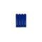 Metal Aglets Removable Tips - Blue